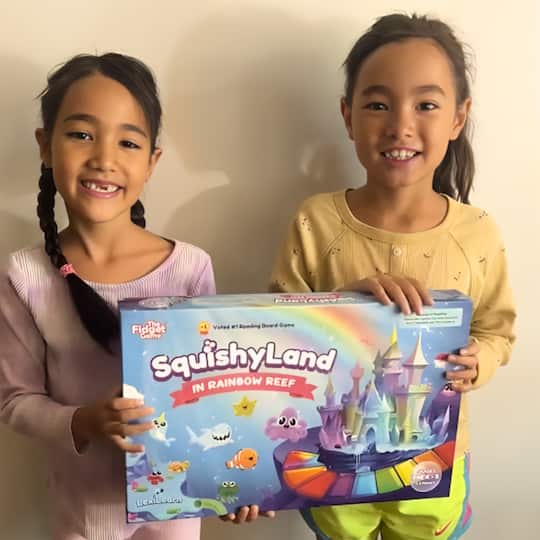 The Fidget Game SquishyLand Educational Game Set